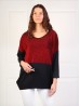 Bright Silk Suede Sleeved Fashion Top  